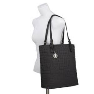 tous nylon sheraton handbag